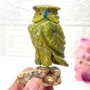 Crystal Owls from Peru