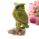 Crystal Owls from Peru