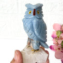 Crystal Owls from Peru