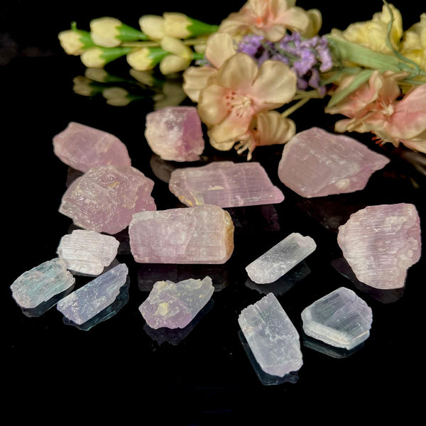 Pink Kunzite Rough Elite (Unconditional Love and Joy)