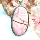 Pink Opal Premium Pendants in Silver (Emotional Healing)