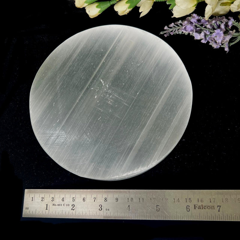 Selenite Large Charging Plates ( 6 inch)