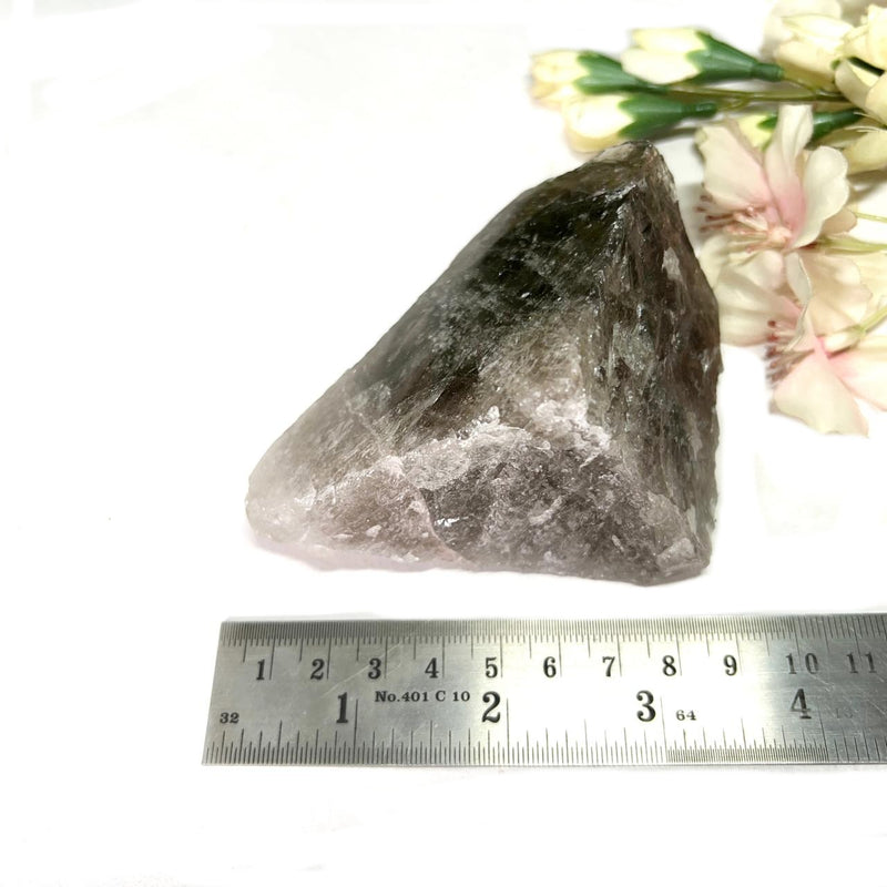 Smokey Quartz One Side Polished Rough (Grounding)