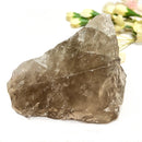 Smoky Quartz One Side Polished Rough (Grounding)