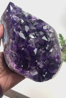 Large Amethyst Clusters in AAA Extra Quality from Brazil