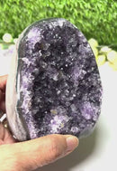 Standing Amethyst Clusters from Uruguay AAA Quality (High Vibrations)