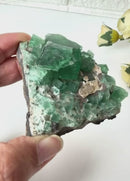 Green Fluorite Clusters from England