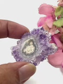 Amethyst Stalactite Slice (Meditation and Intuition)