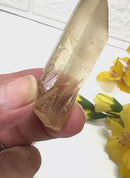 Natural Citrine Points from Zambia (Not heat treated)