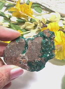 Dioptase Mineral Specimen (Resolve past Karma)