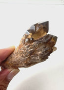 Natural Kundalini Citrine Points / Clusters from Congo
