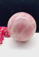 Rose Quartz Sphere (Love, Peace & Harmony)