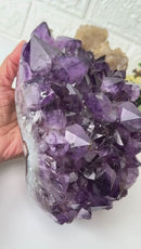 Large Amethyst Clusters in AAA Extra Quality from Brazil