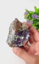 Natural Citrine w/ Lepidolite Rough (Motivation & Manifestation)