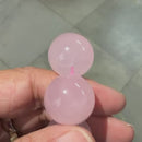 Mozambique Rose Quartz Bracelet Gem Quality (Love & Harmony)