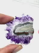 Amethyst Stalactite Slice (Meditation and Intuition)