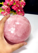 Rose Quartz Sphere (Love, Peace & Harmony)