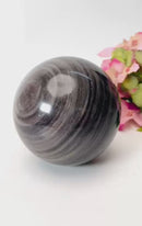 Silver Sheen Obsidian Spheres (Scrying & Astral Travel)