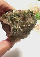 Quartz and Epidote on Matrix (Remove the Victim feeling)