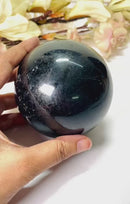Black Tourmaline Sphere (Protection & Grounding)