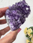 Stalactite Amethyst Cluster (Meditation and Intuition)