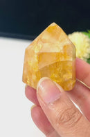 Golden Healer/Hematoid Quartz Towers (Prosperity & Well-Being)