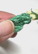 Fibrous Malachite Mineral Specimen