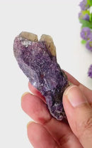 Natural Citrine w/ Lepidolite Rough (Motivation & Manifestation)