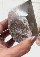 Smoky Quartz Free forms with Polished Points from Brazil