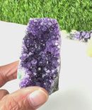 Standing Amethyst Clusters from Uruguay AAA Quality (High Vibrations)