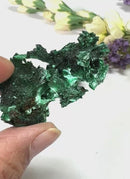 Fibrous Malachite Mineral Specimen