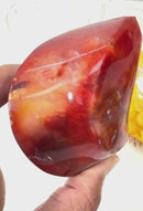Carnelian Twisted Flames (Energy & Passion)
