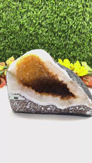 Small Citrine Geodes/ Cathedrals AAA Extra Quality (Manifestation)