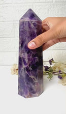 Large Amethyst Tower (Intuition and Meditation)