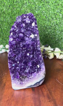 Standing Amethyst Clusters from Uruguay AAA Extra (Very dark Purple)
