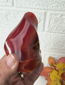 Carnelian Twisted Flames (Energy & Passion)