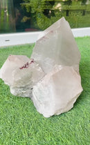 Himalayan Chlorite Phantom Quartz Points and Clusters