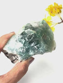 Green Fluorite Clusters on Chalcedony(Focus & Decision Making)
