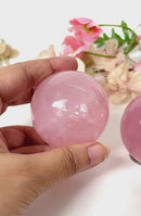 Rose Quartz Sphere (Love, Peace & Harmony)