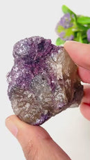 Natural Citrine w/ Lepidolite Rough (Motivation & Manifestation)
