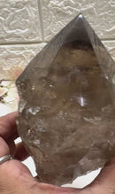 Smoky Quartz Free forms with Polished Points from Brazil