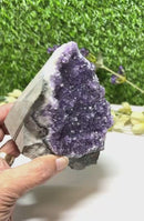 Standing Amethyst Clusters from Uruguay AAA Quality (High Vibrations)