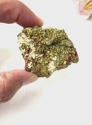 Quartz and Epidote on Matrix (Remove the Victim feeling)