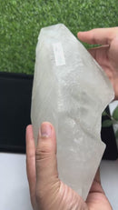 Natural Clear Quartz Double Terminated Lemurian Pointers
