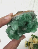 Green Fluorite Clusters from England