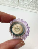 Amethyst Stalactite Slice (Meditation and Intuition)