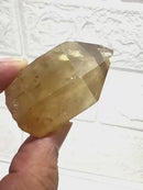 Natural Kundalini Citrine Points / Clusters from Congo