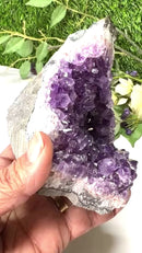 Standing Amethyst Clusters from Uruguay AAA Quality (High Vibrations)