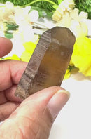 Natural Citrine Points from Zambia (Not heat treated)