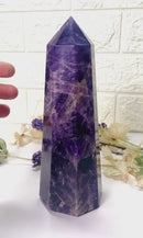 Large Amethyst Tower (Intuition and Meditation)